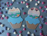 Made by Mermaids & Wish I was a Mermaid Cake Toppers