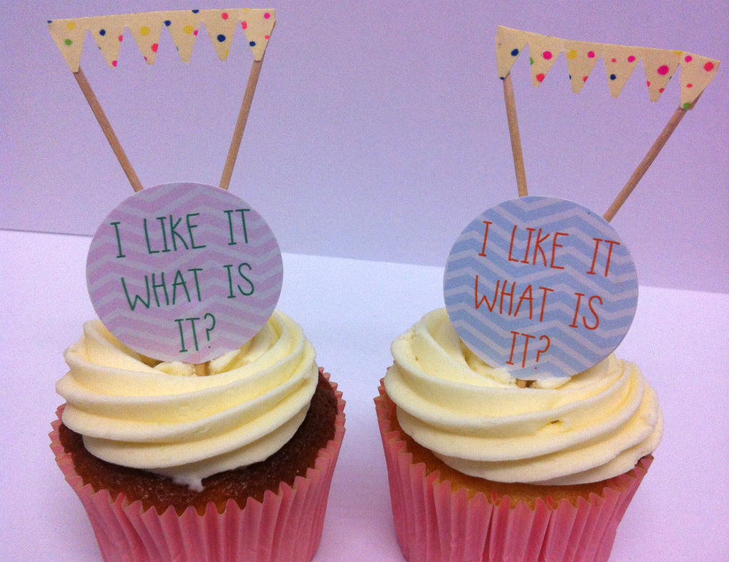I like it. What is it? Cake Toppers & Pastel Cake Bunting
